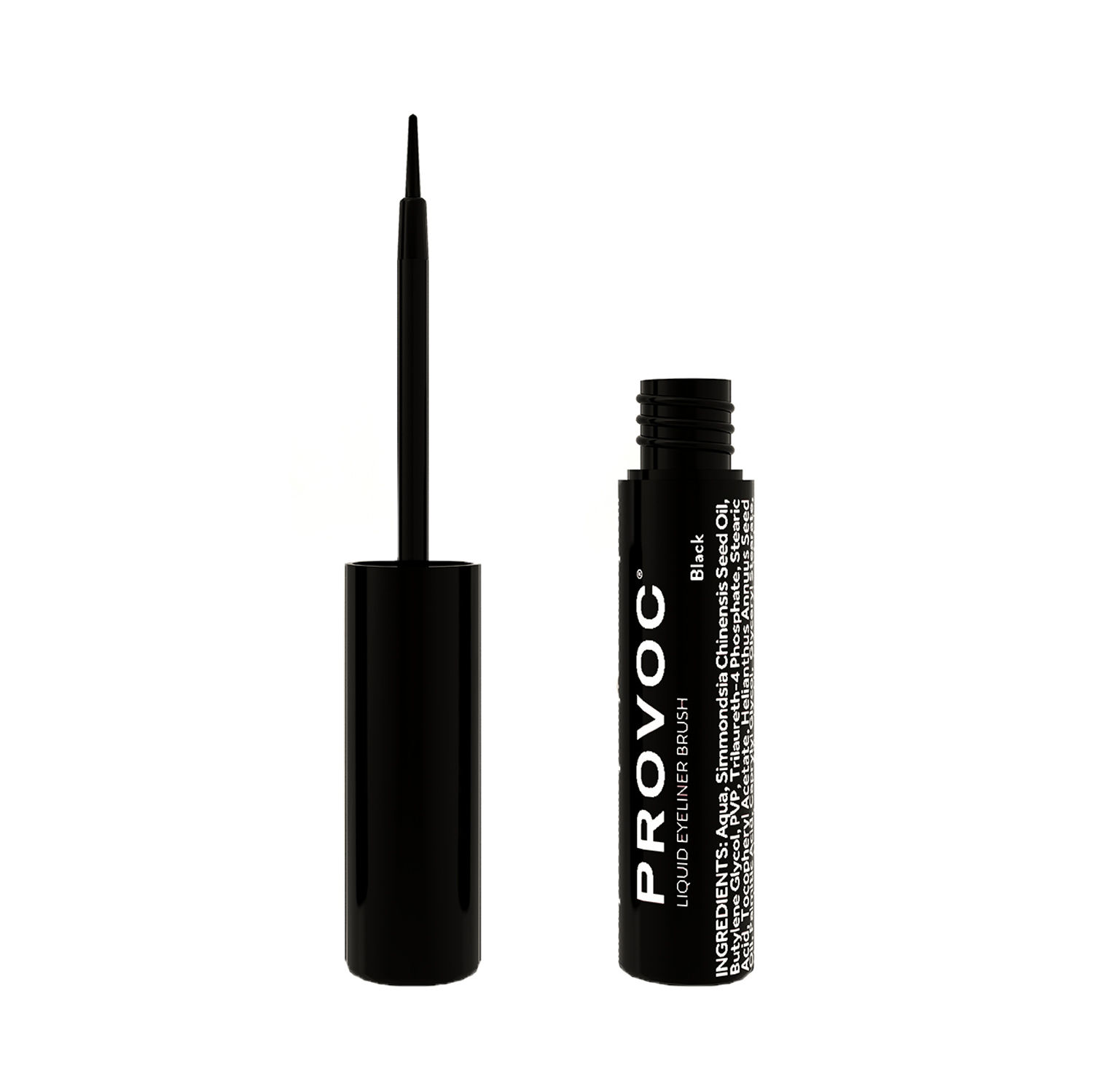 Eyliner Brush Black _Provoc Brow Brush 