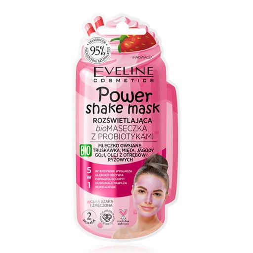 Power Shake Illuminating Probiotics Eveline Face Mask 10 ml