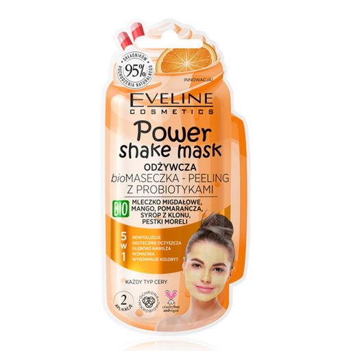 Power Shake Nourishing Peeling Eveline Face Mask 10 ml