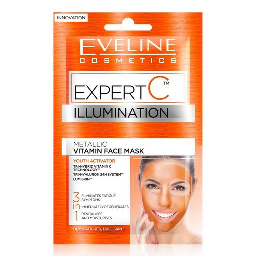 Expert C Vitamin Mask 2x5ml Eveline Face Mask 