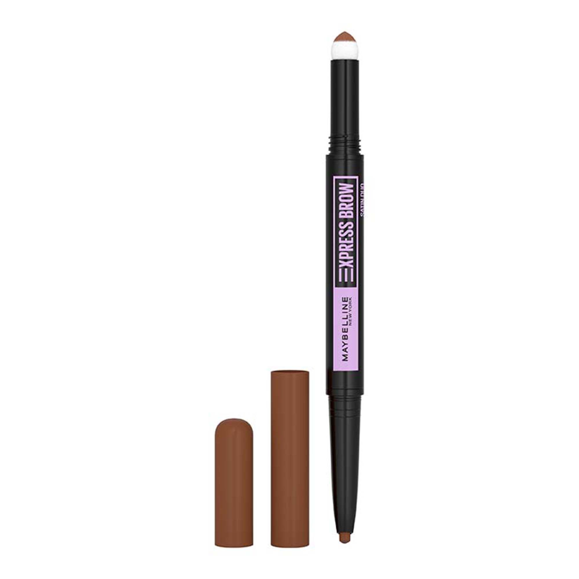 Maybelline - Express Brow Satin Medium Brown Eyes - Makeup 