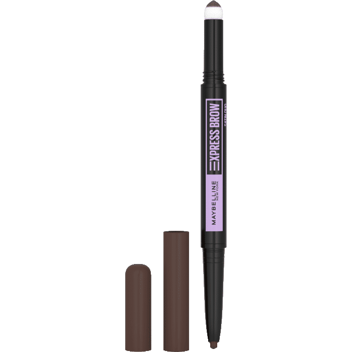 Maybelline - EXP Brow Satin Duo 04 Dark Brown Eyes - Makeup 