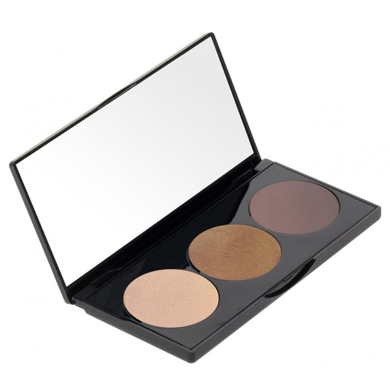 Triochrome Palette Nude Eyes - Makeup 