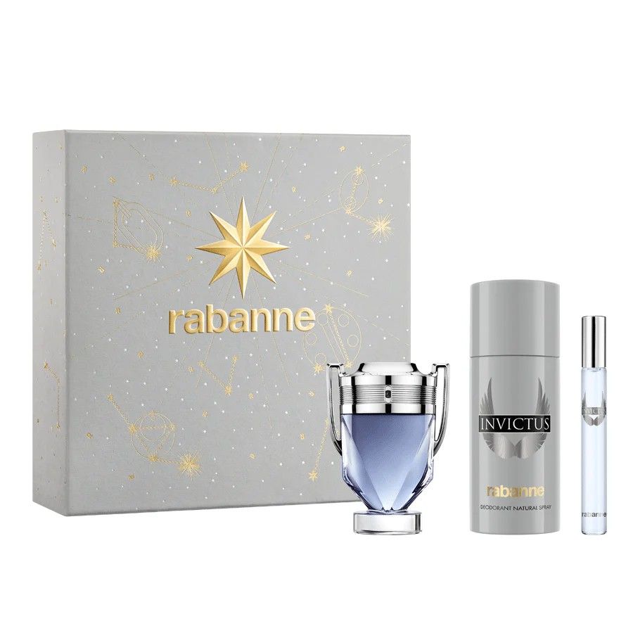 RABANNE INVICTUS VICTORY ELIXIR 100 + DEO150 + MG10 HD25 EDP 