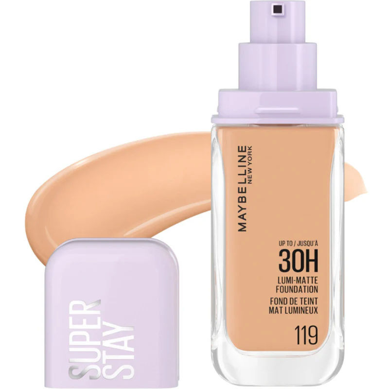 Maybelline- MNY SST LUMI MATT FDT 119 INTER Face - Makeup 