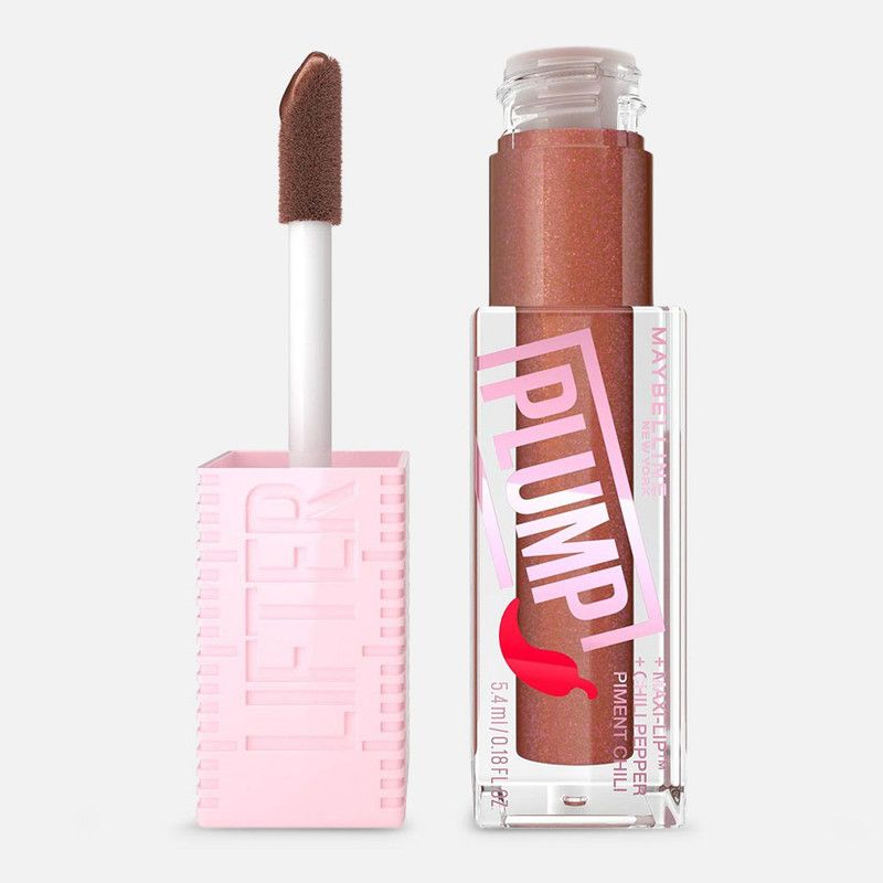 Maybelline- MNY LIFTER PLUMP 007 COCOA ZING NU Lips - Makeup 