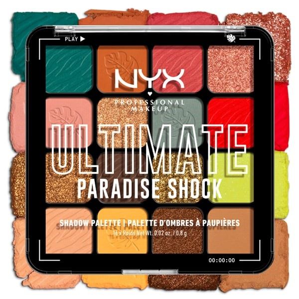 ذيفاف - NYX لوحة الظل النهائي 16-Pan Paradise Shock