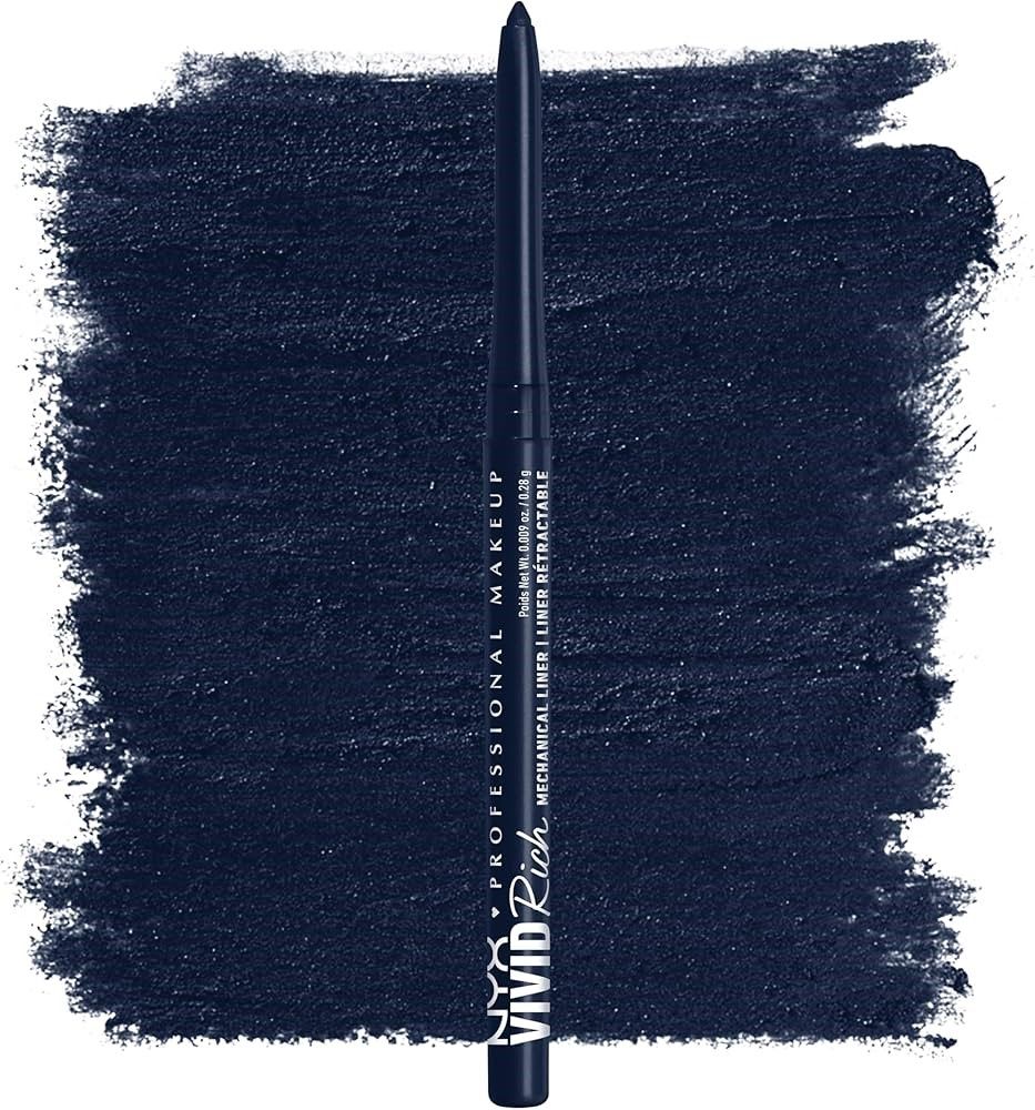 Vivid Rich Mech Lnr Pncl Sapphire B  14 Face - Makeup 