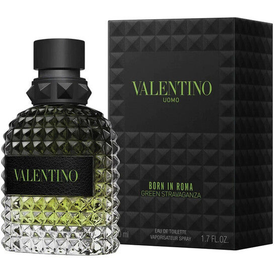 VALENTINO Born In Rome UOMO Green EDT 50ml EDT 