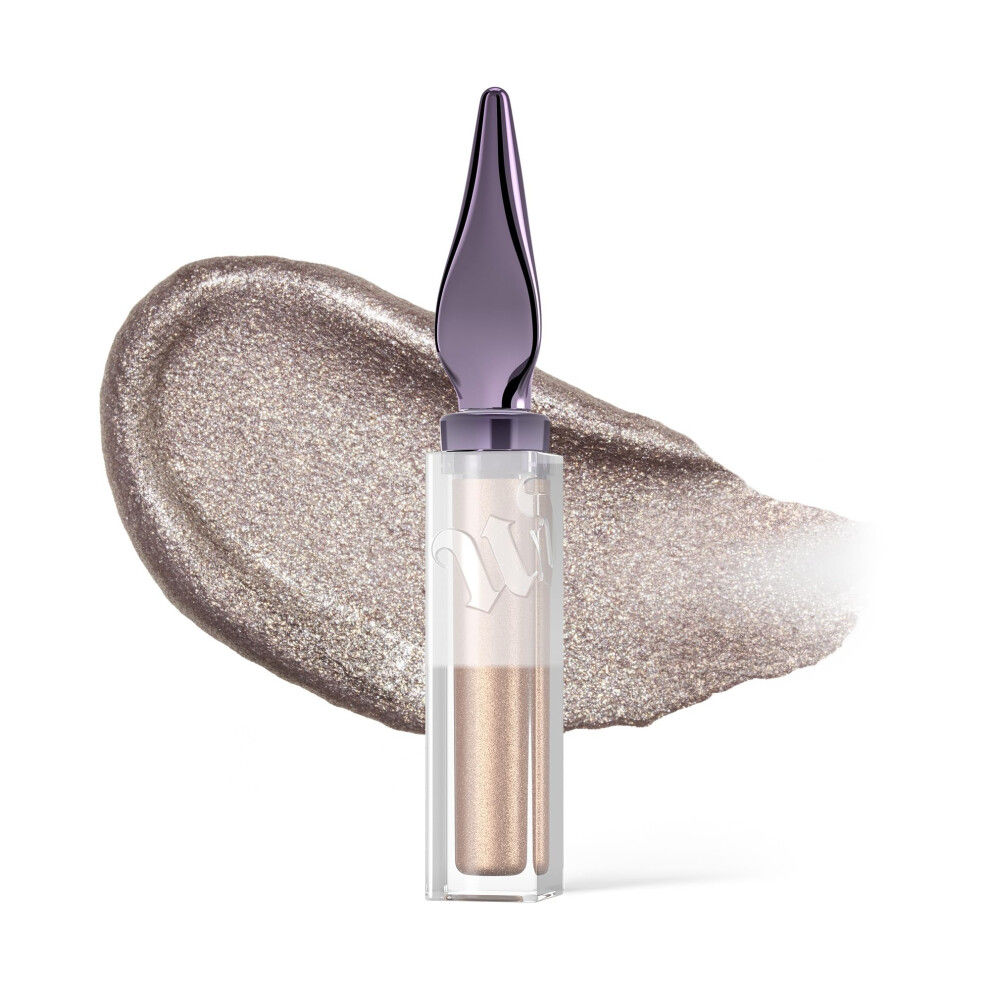Glaze-On Liquid EyeShadow Silver Spooning Eyes - Makeup 