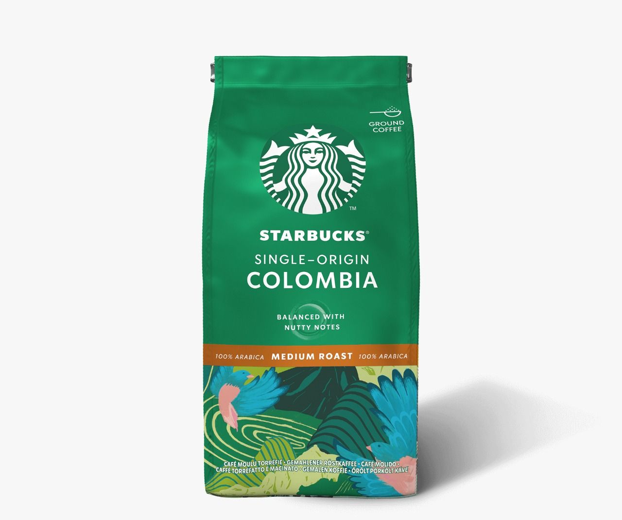 Café en grain Colombia STARBUCKS