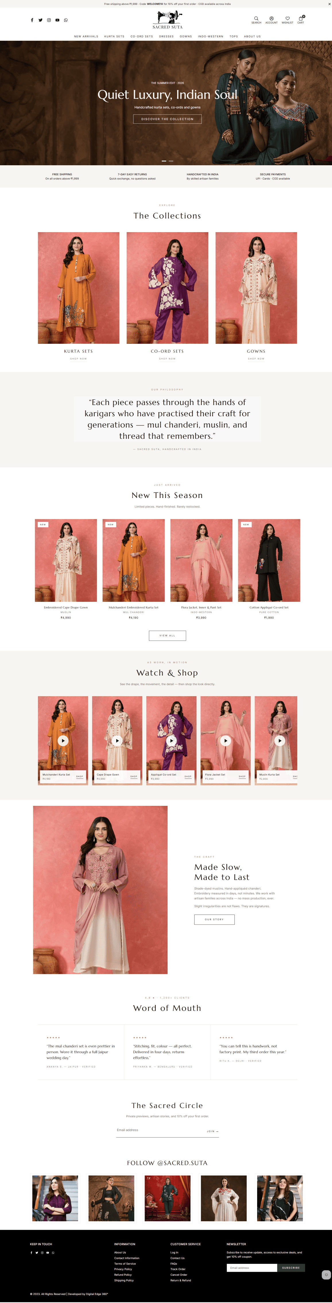 Ecommerce Store Mockup