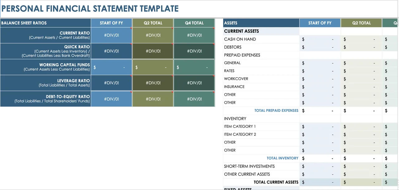 Ultimate Personal Financial Template Bundle (9-in-1 Excel & Word)
