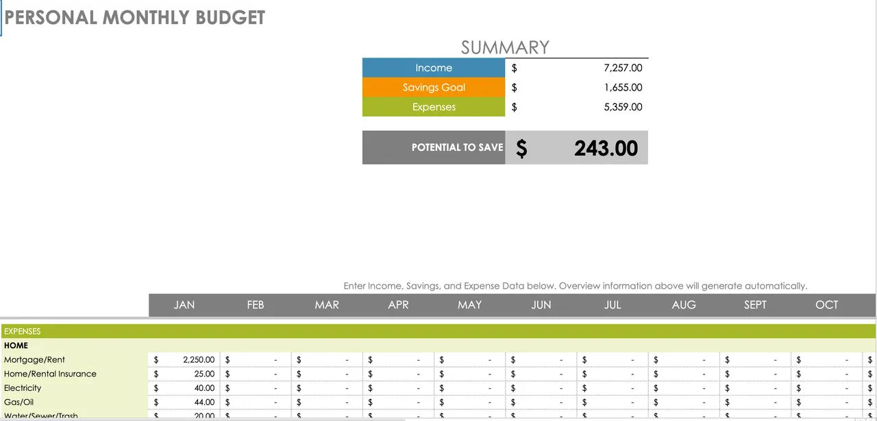 Ultimate Personal Financial Template Bundle (9-in-1 Excel & Word)