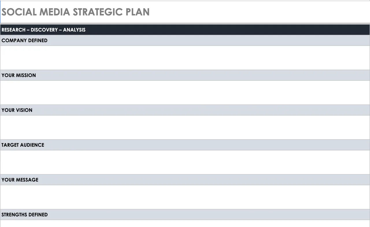 Ultimate Social Media Planner Template Bundle (10+ Excel & PPT Tools)