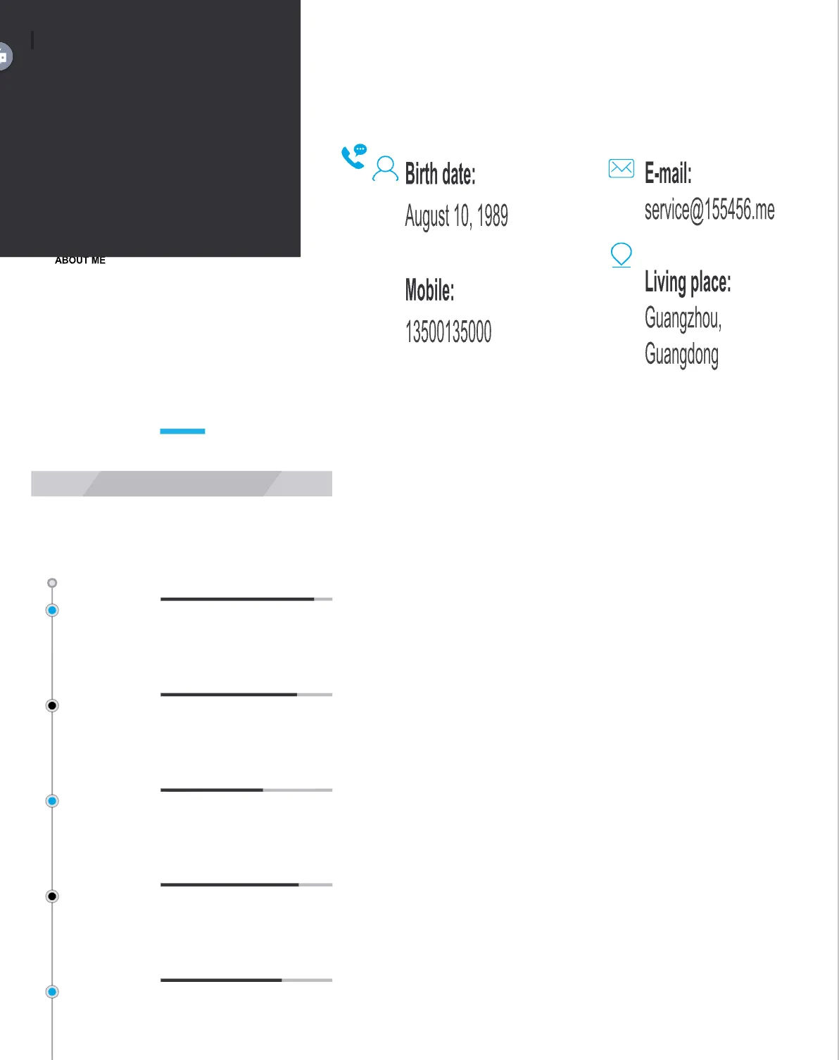 Template CV Profesional (Word) – ATS Friendly & Editable | CV Single Page #100
