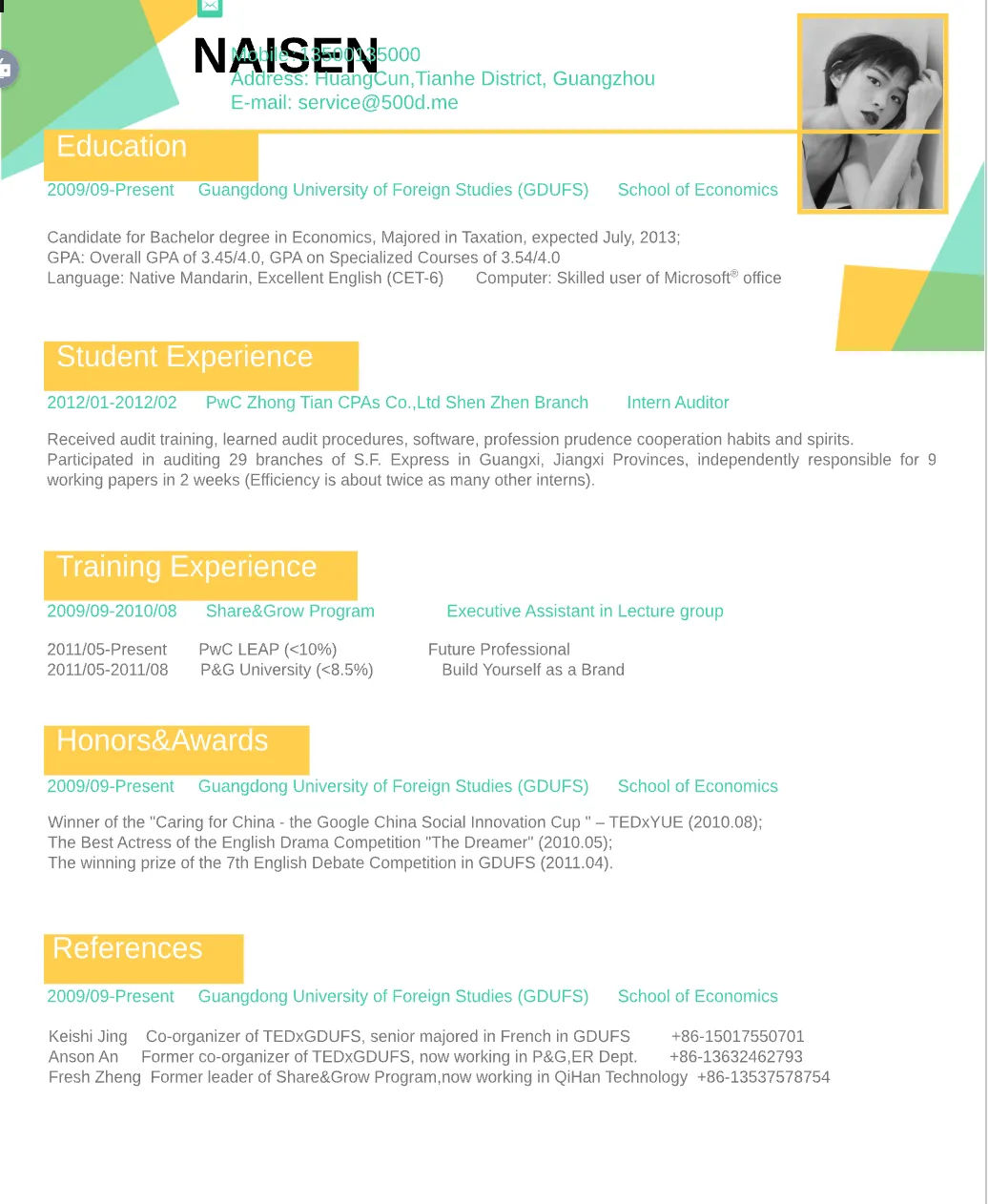 Template CV Profesional (Word) – ATS Friendly & Editable | CV Single Page #92