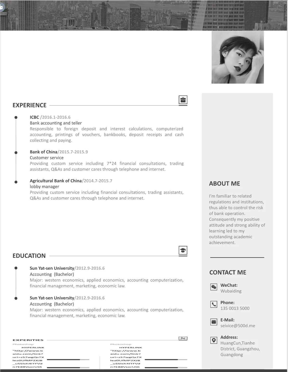 Template CV Profesional (Word) – ATS Friendly & Editable | CV Single Page #17 - 3 Colours