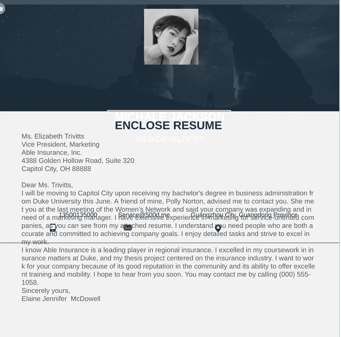 Template CV Profesional (Word) – ATS Friendly & Editable | CV Single Page #10 - 3 Colours