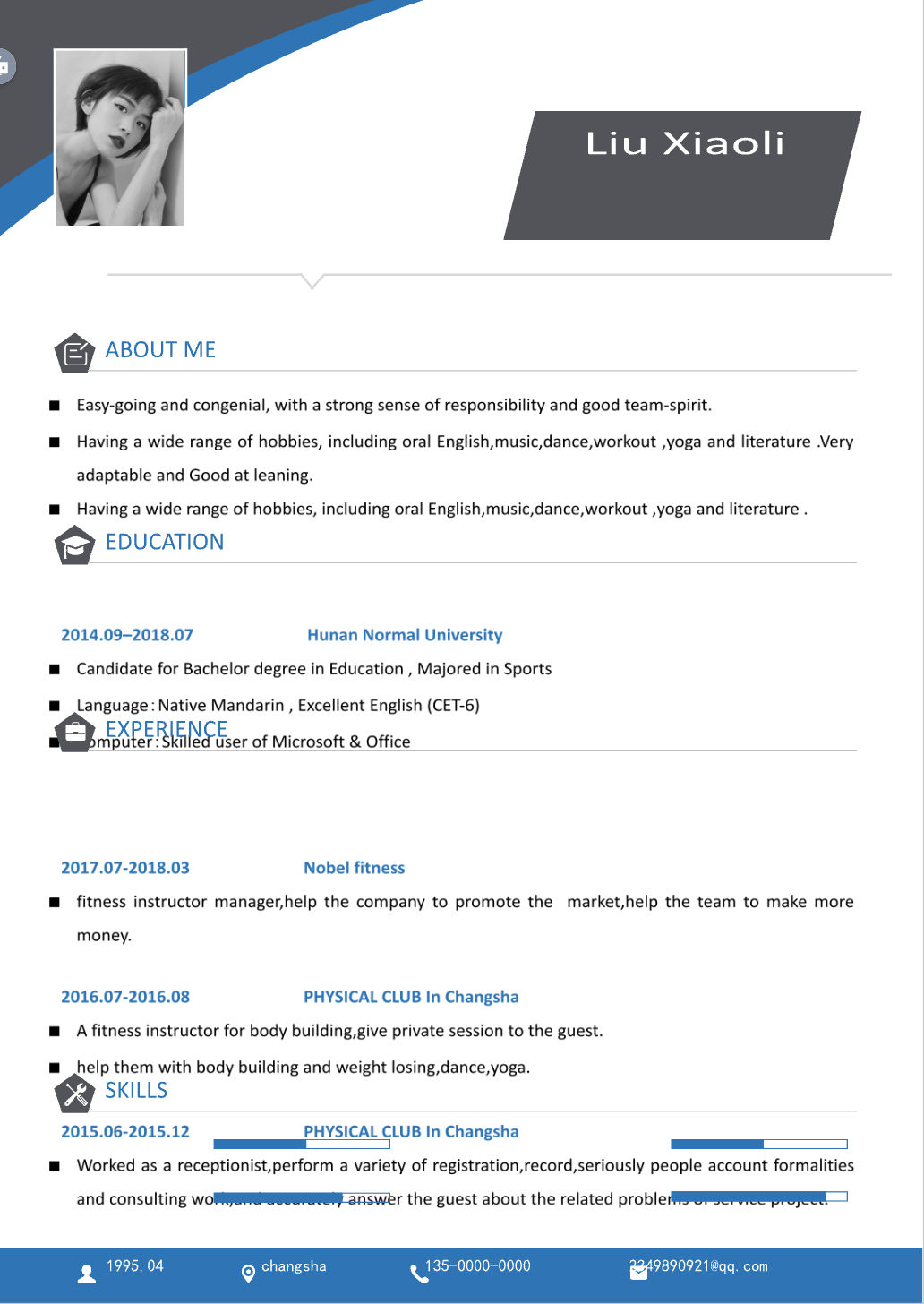 Template CV Profesional (Word) – ATS Friendly & Editable | CV Single Page #9