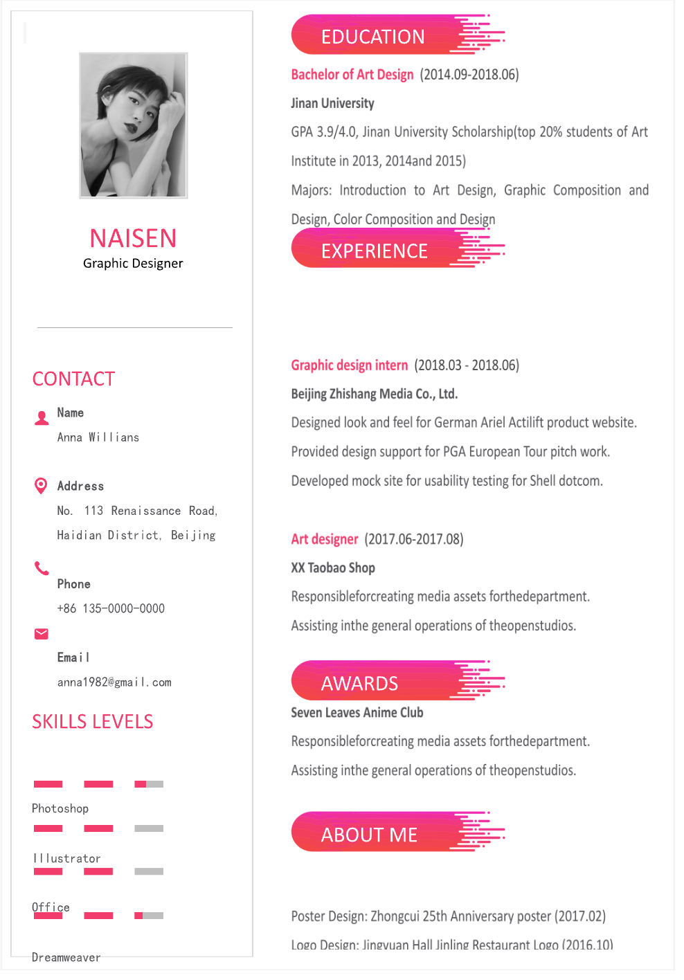 Template CV Profesional (Word) – ATS Friendly & Editable | CV Single Page #11