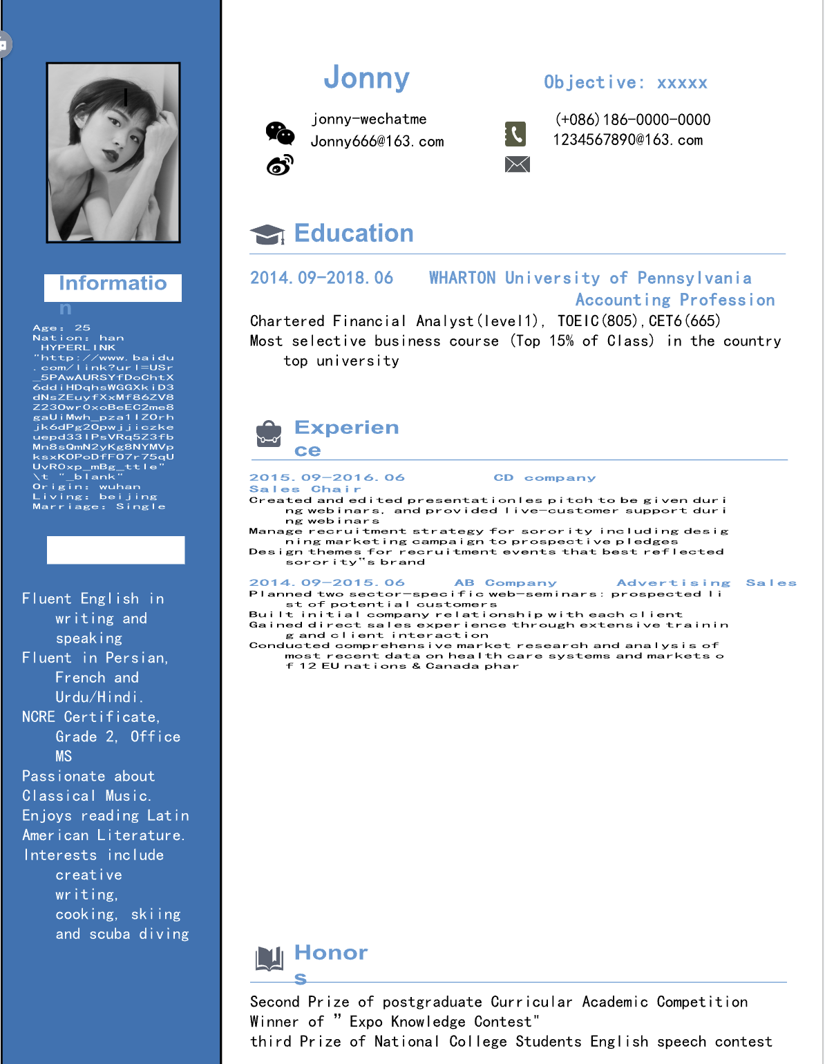 Template CV Profesional (Word) – ATS Friendly & Editable | CV Single Page #2
