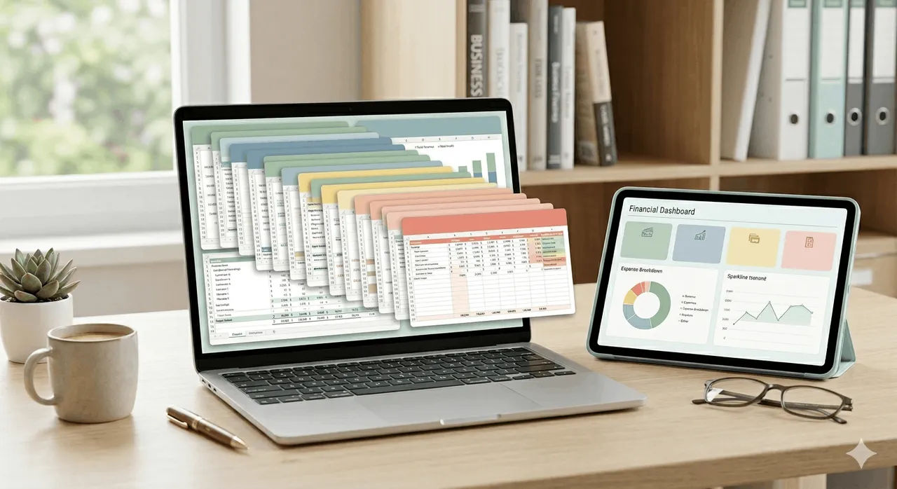 Template Excel Business Financial Plan Lengkap – Budgeting, Forecast & Laporan Keuangan