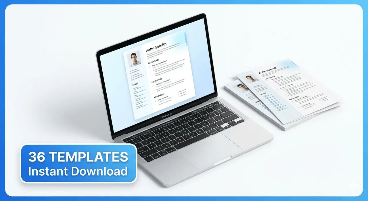 CV Starter Pack (36 Templates)