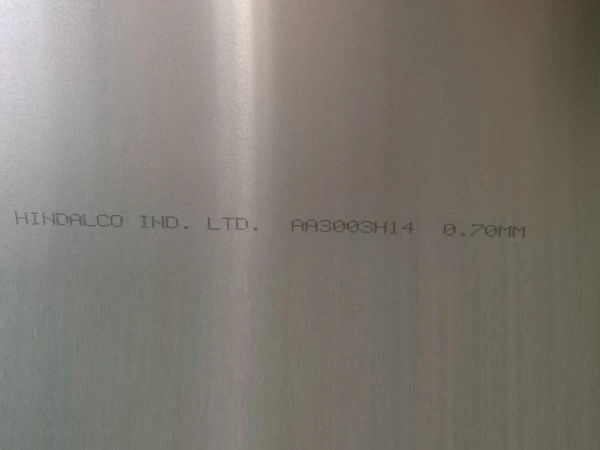 Plain Aluminium sheet Alloy 3003 supplier in Dubai