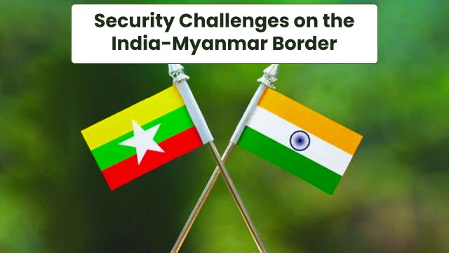Security Challenges on the India-Myanmar Border: Beyond Insurgent Movement