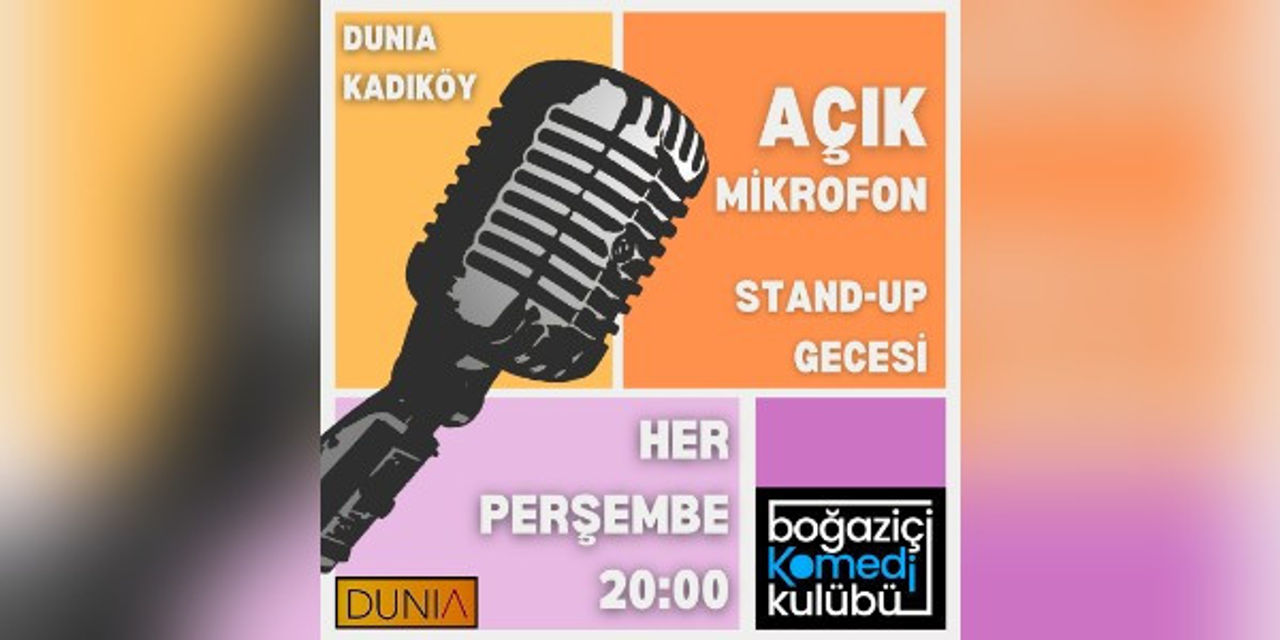 Açık Mikrofon Stand-up Gecesi
