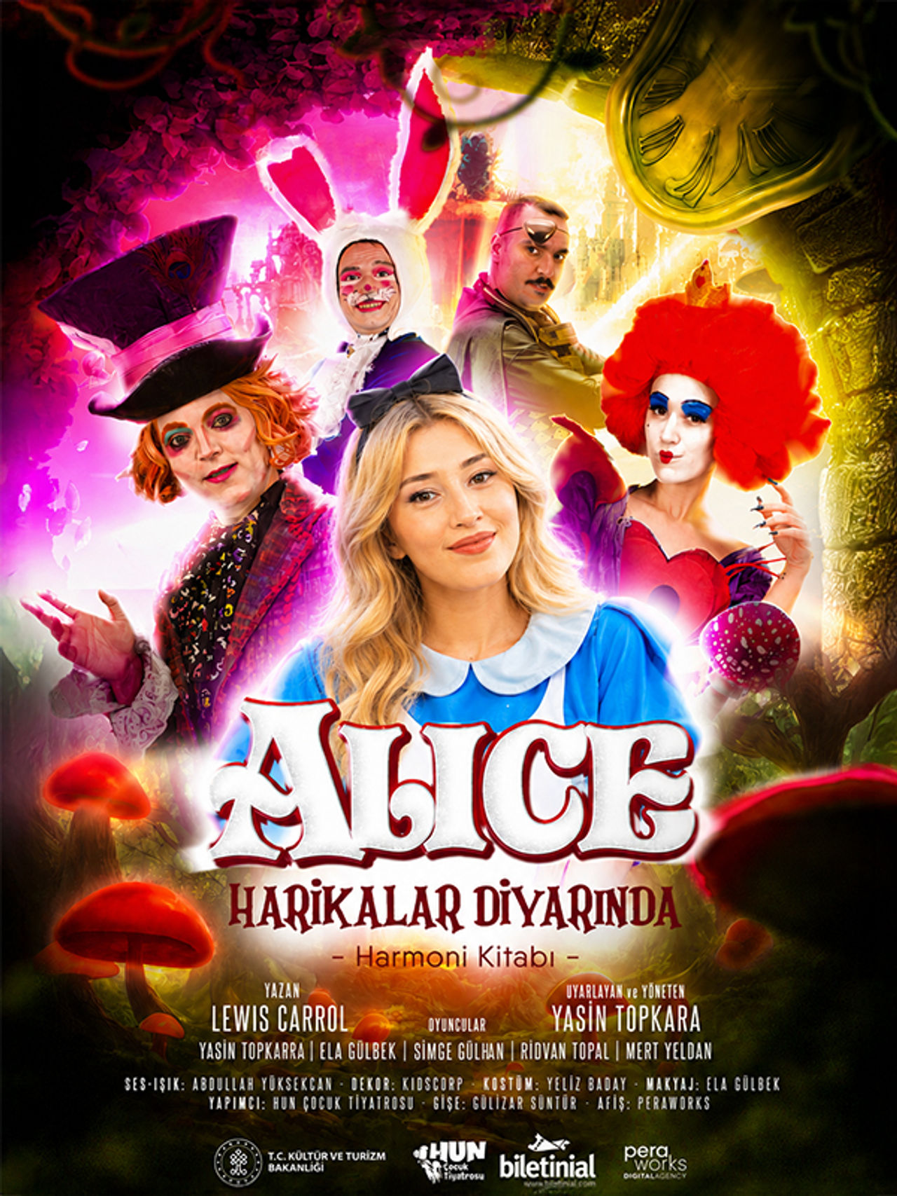 Alice Harikalar Diyarında - Hun Çocuk Tiyatrosu