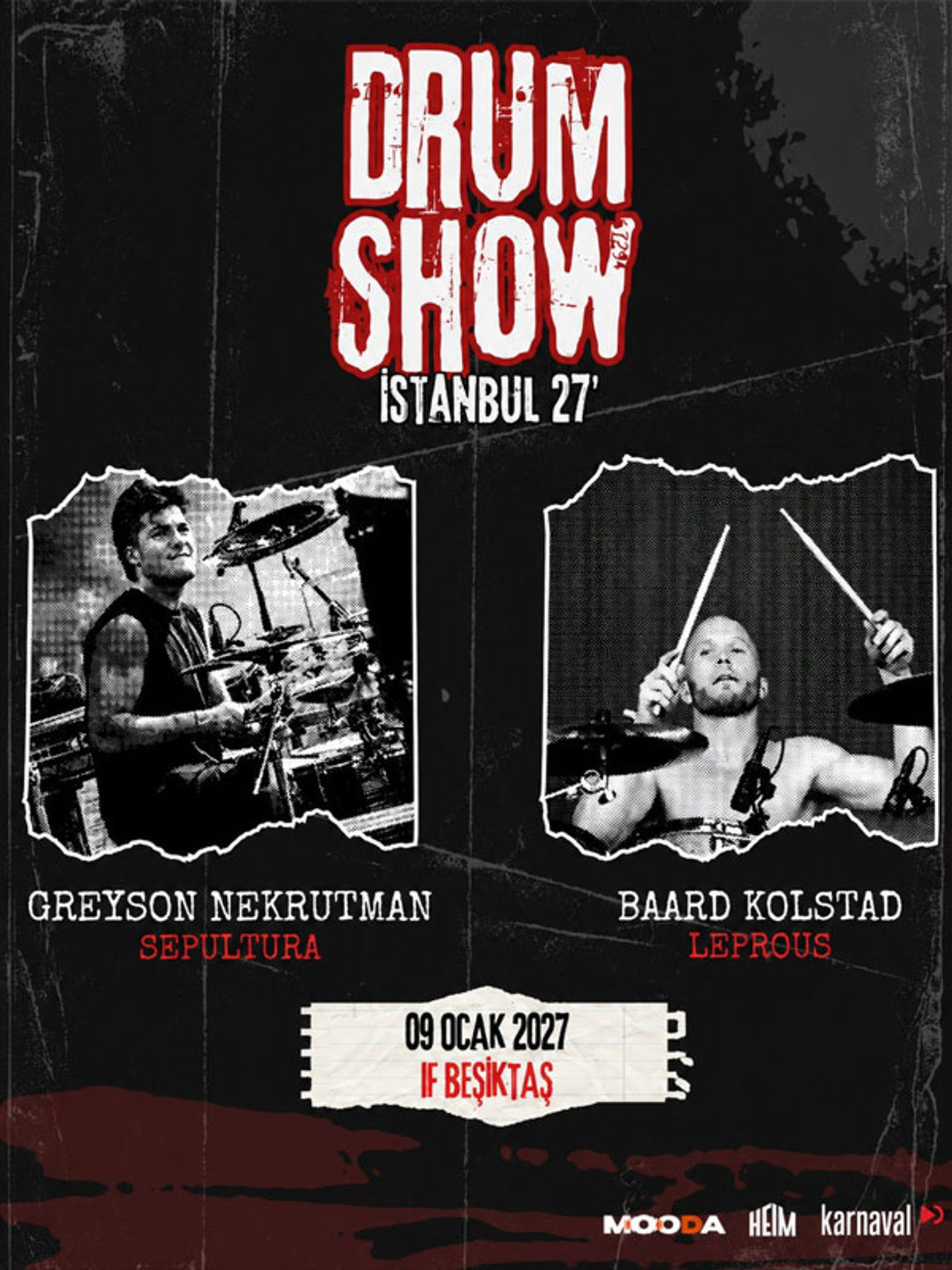 Drum Show İstanbul - Greyson Nekrutman & Baard Kolstad