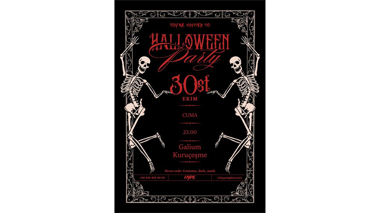 HALLOWEEN PARTY | GALIUM KURUCESME