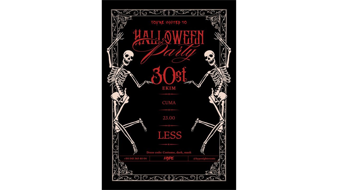 HALLOWEEN PARTY | LESS KURUCESME