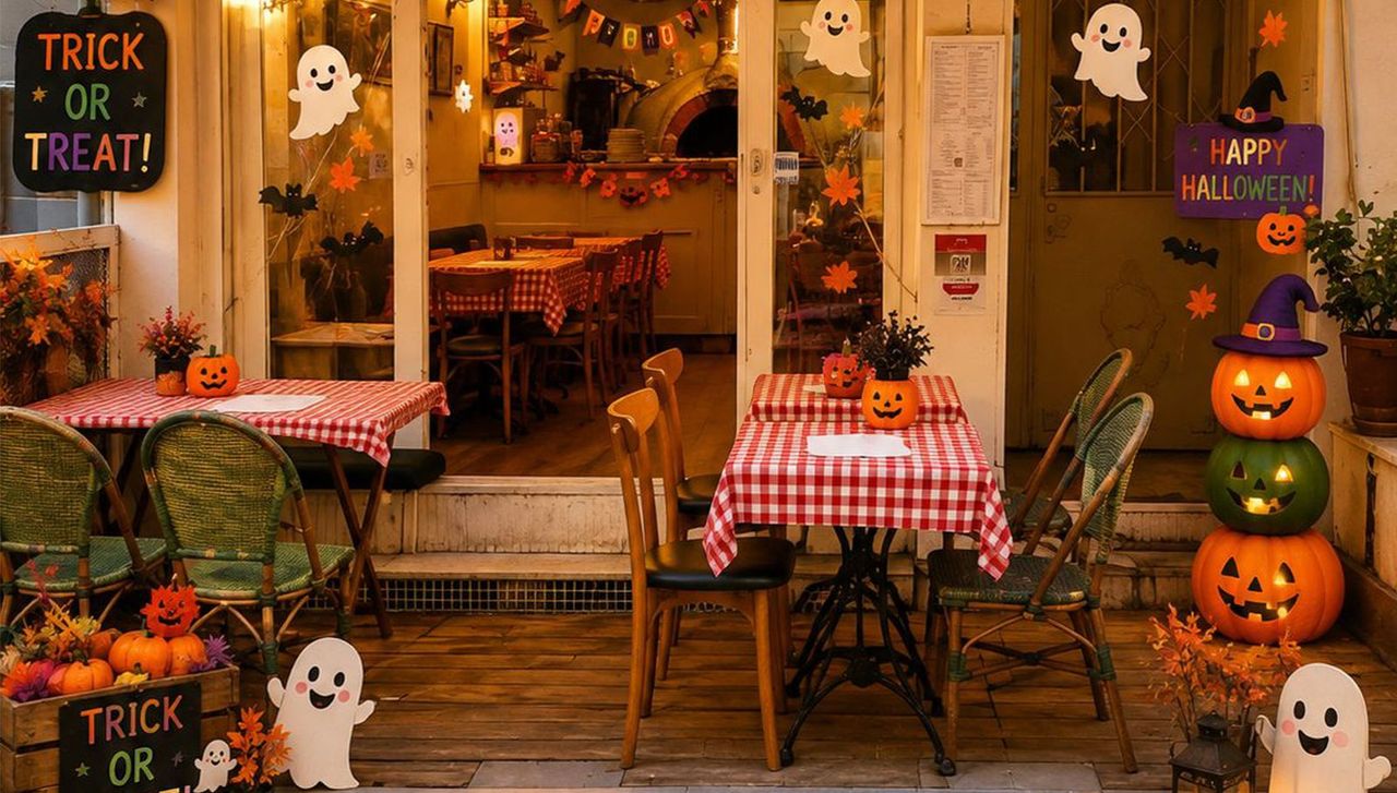 Halloween Pizza Night