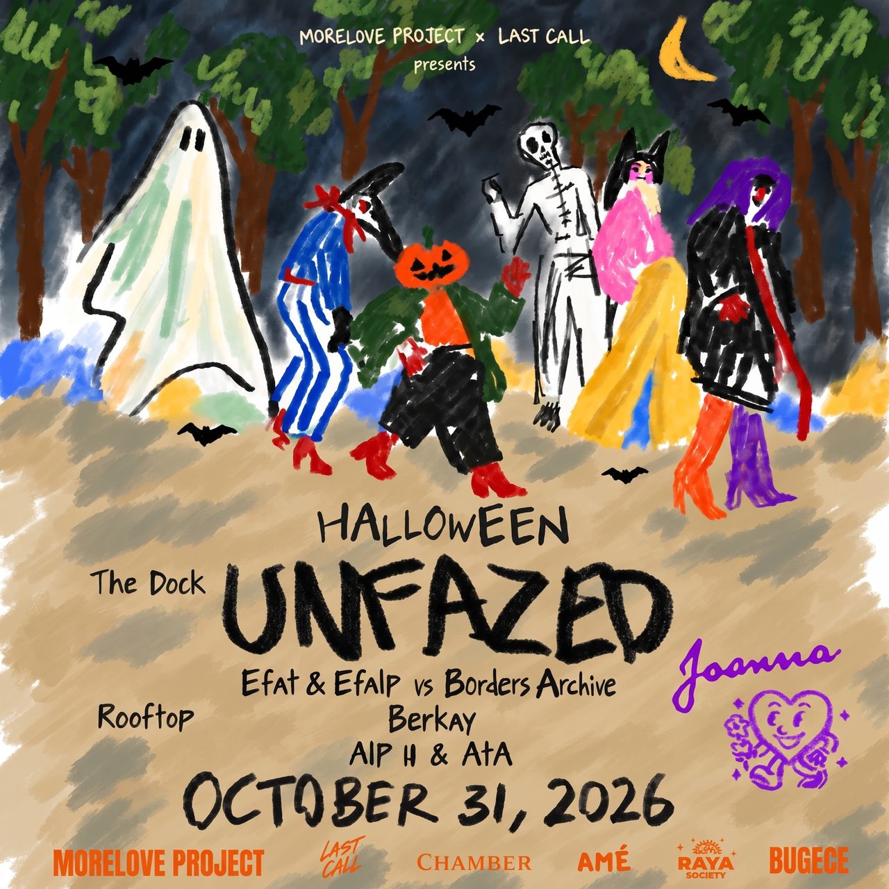 Halloween: UNFAZED at Joanna
