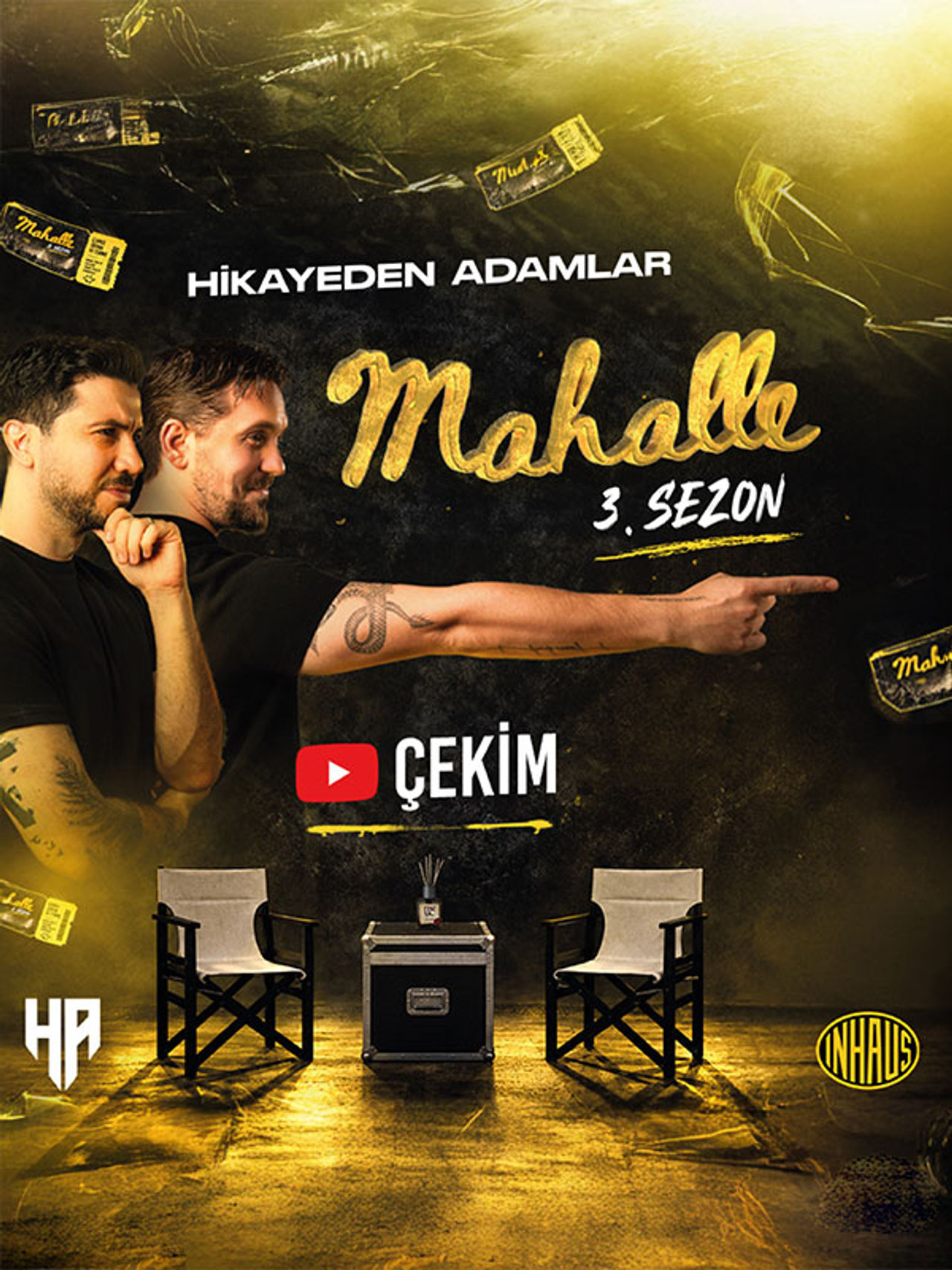 Hikayeden Adamlar 'Mahalle' - Youtube Çekimi - 3.sezon