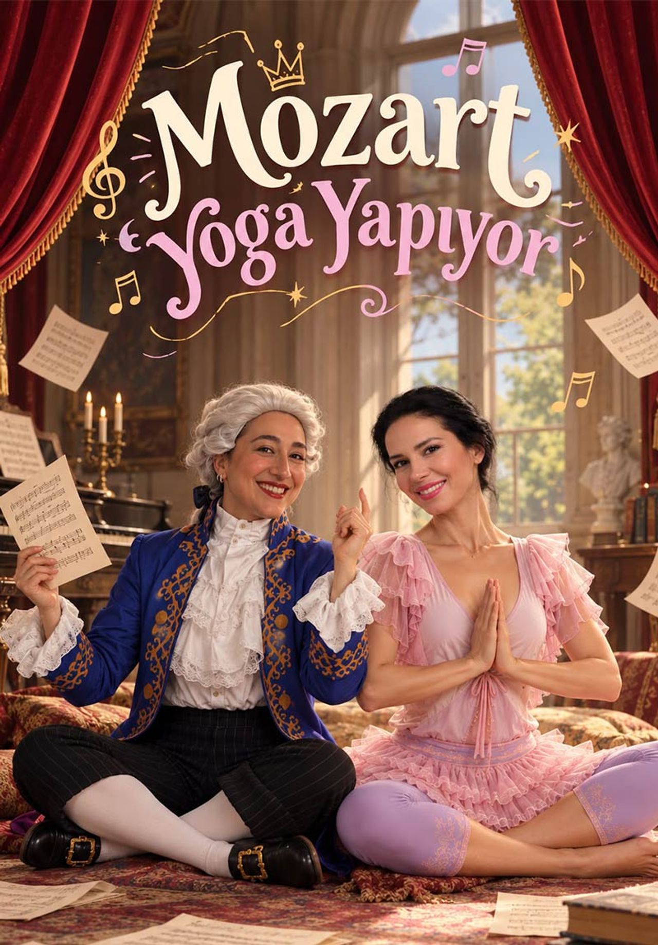 
                    Mozart Yoga Yapıyor                
