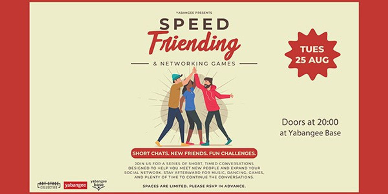 Speed Friending & Networking Games Night