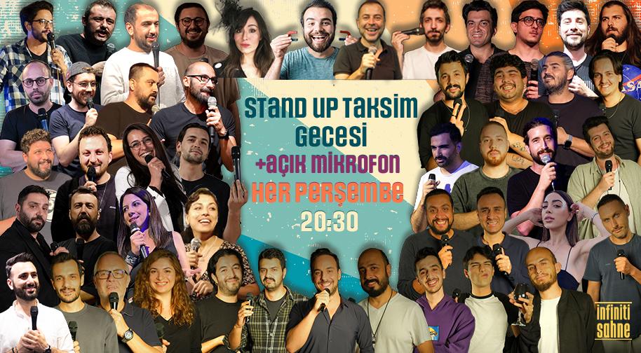 Stand up Taksim Gecesi + Açık Mikrofon