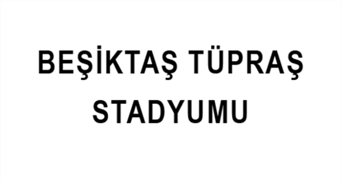 BJK Tüpraş Stadyumu