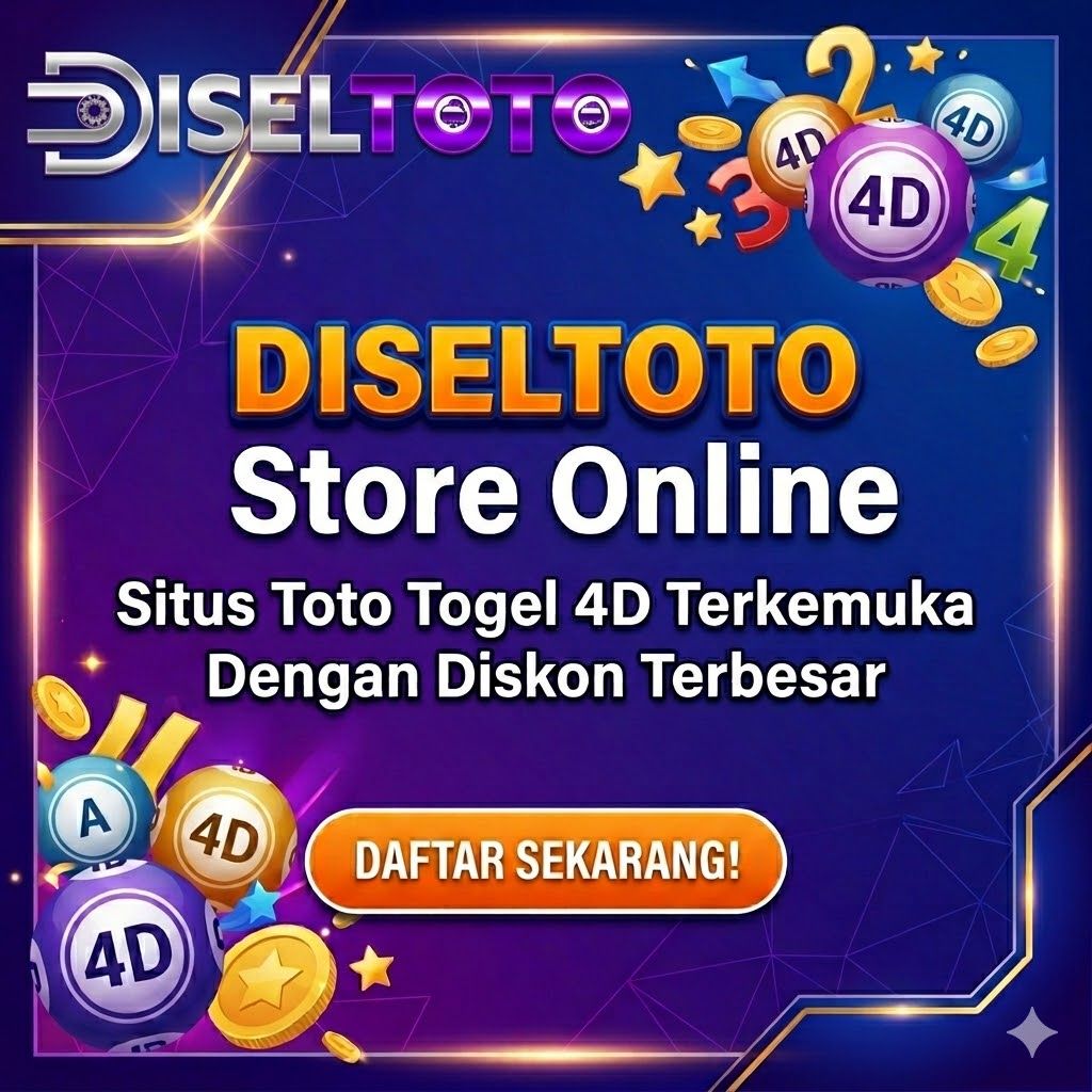 DISELTOTO > Store Online Situs Toto Togel 4D Terkemuka Dengan Diskon Terbesar