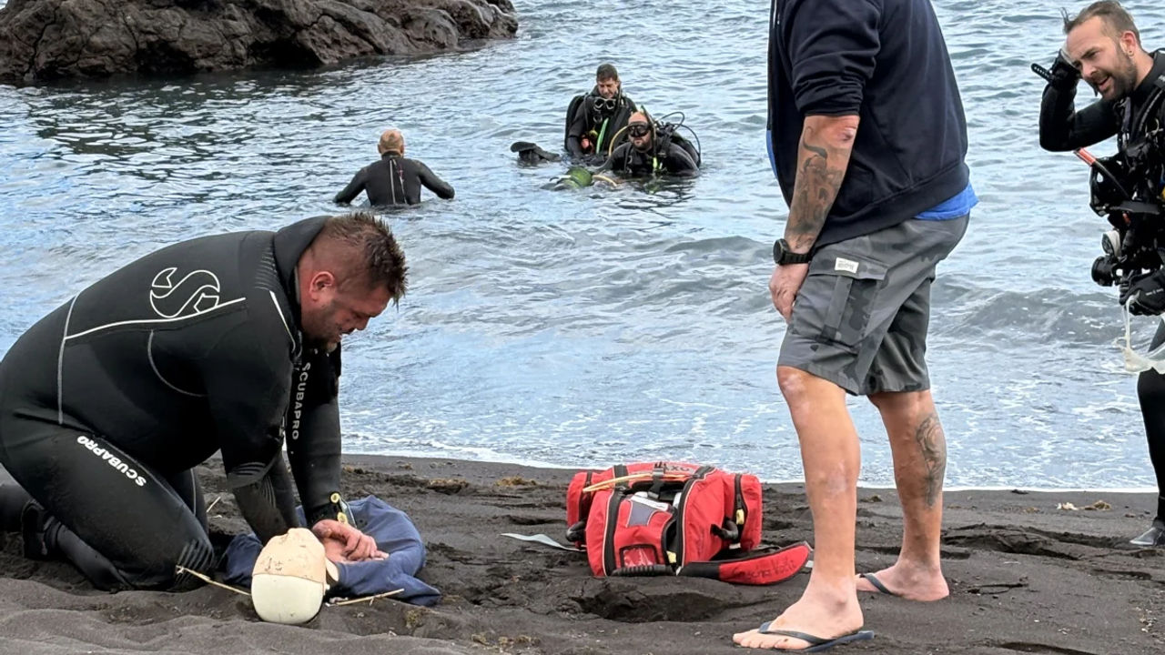 PADI IDC auf La Palma