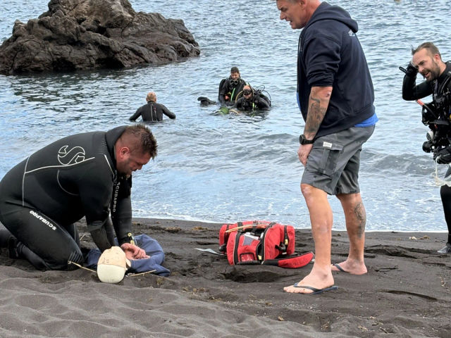 PADI IDC auf La Palma