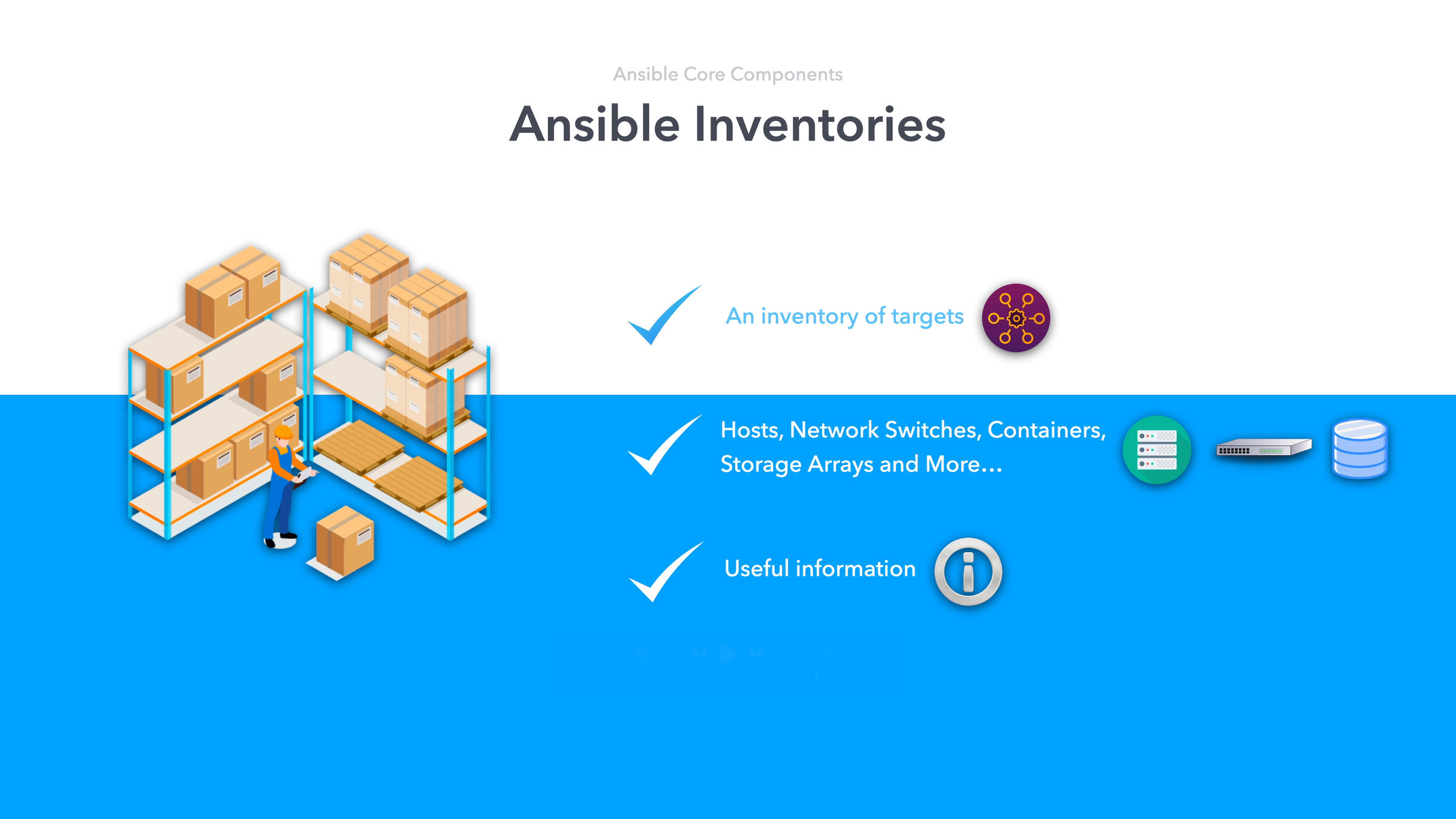 Managing and organizing infrastructure with Ansible inventories and host groups