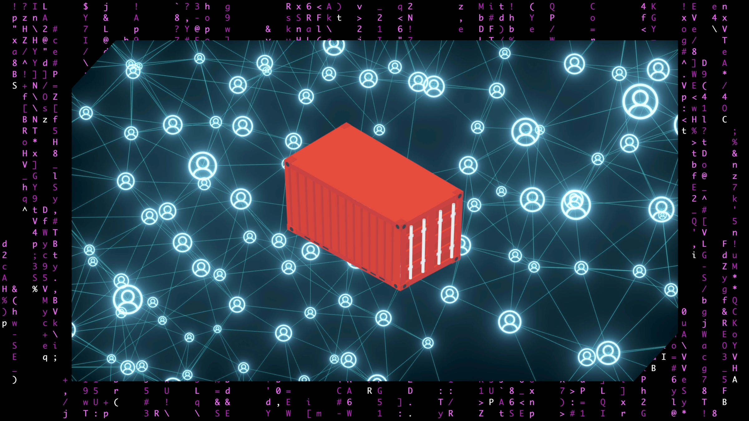 Animated visualization of container lifecycle and operational concepts