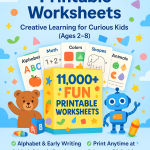 11,000+ Fun Printable Activities to Turn Screen Time into Smart Time