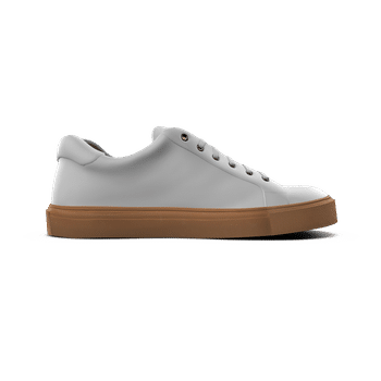 Women's White Double Cowhide Leather Casual Shoes for Everyday Wear