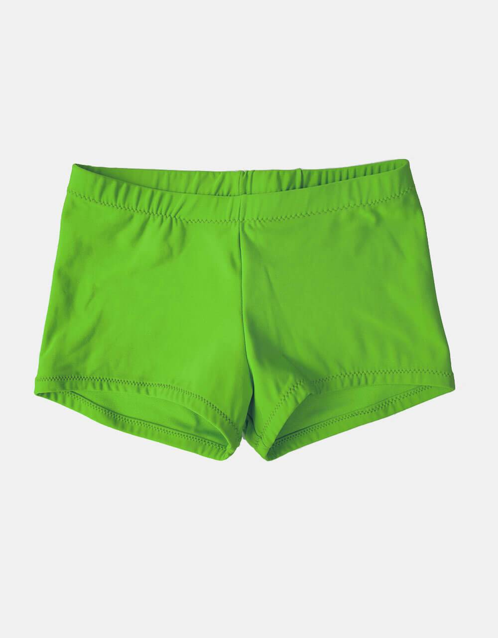 Kurze Sporthose, Turnhose apfelgrün